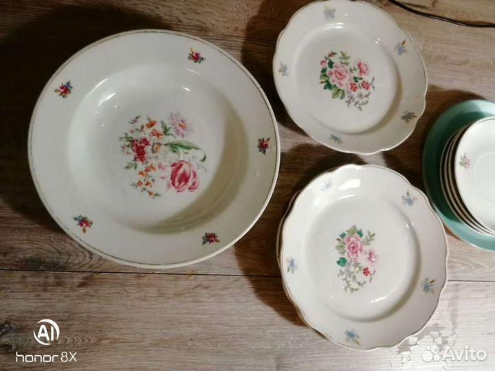 Тарелки СССР винтажные