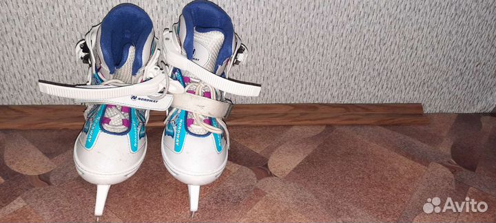 Коньки детские раздвижные