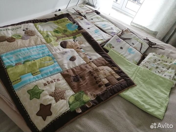 Бортики в детскую кроватку