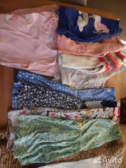 Пакет вещей для девочки 122 128