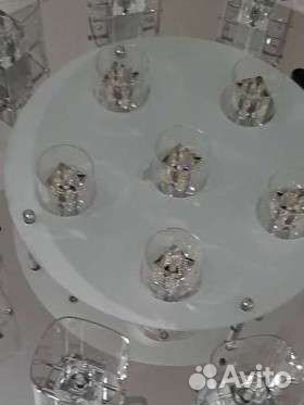 Люстра потолочная бу