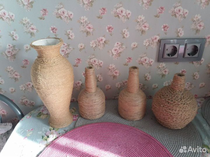 Бутылки для интерьера