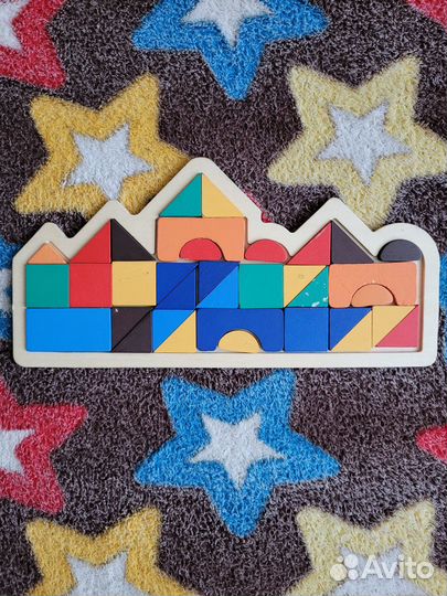 Пазлы деревянные