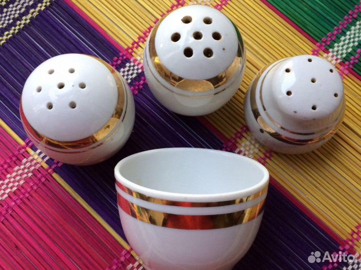 Набор для специй СССР. Фарфор