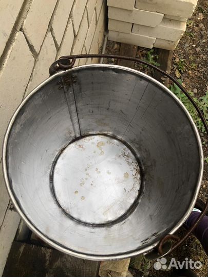 Ведро из нержавейки