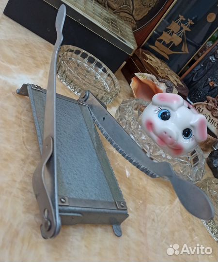 Нож для обрезки фото бумаги, резак СССР