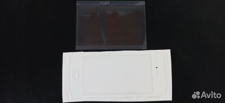 Стекло дисплея Apple iPhone 5, 5C, 5S, 5SE, белое