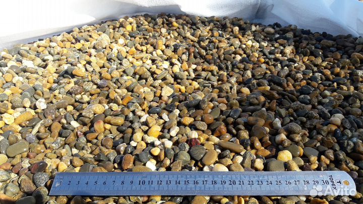 Галька речная Домбай 10-20 мм опт