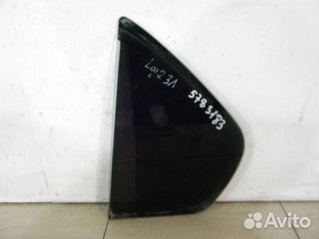 Форточка задней левой двери