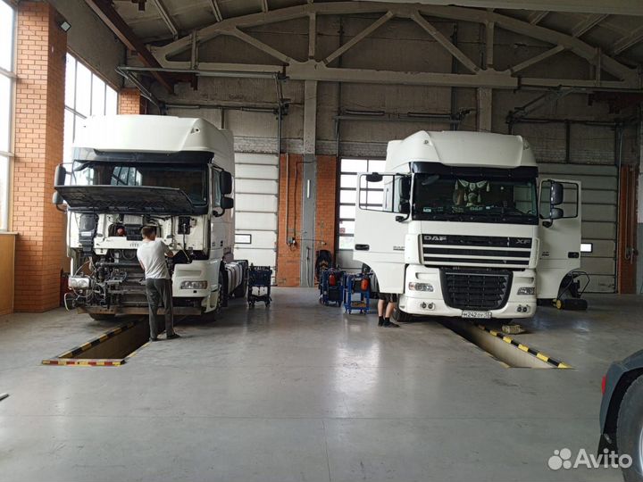 Ремонт тягачей DAF. Volvo