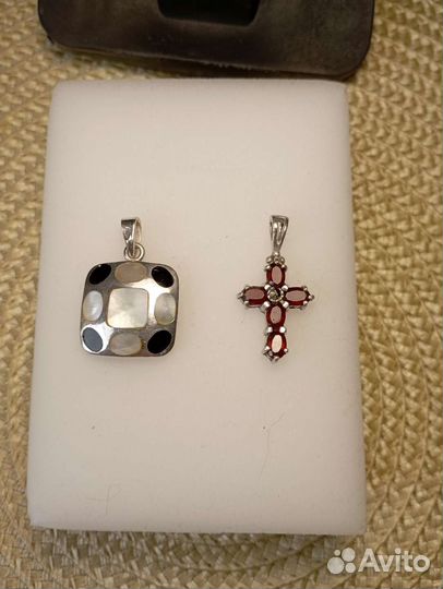 Кулон серебро винтаж