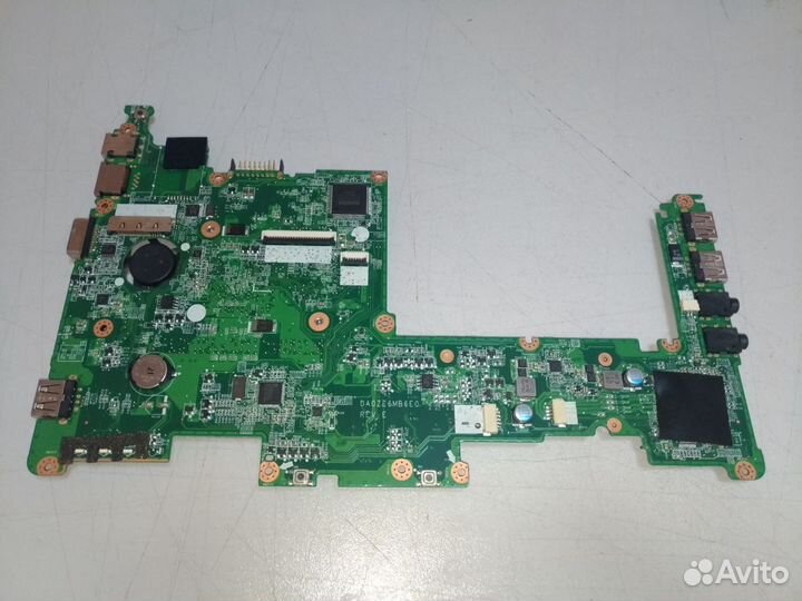 Материнская плата DA0ZE6MB6E0 rev E + охлаждение