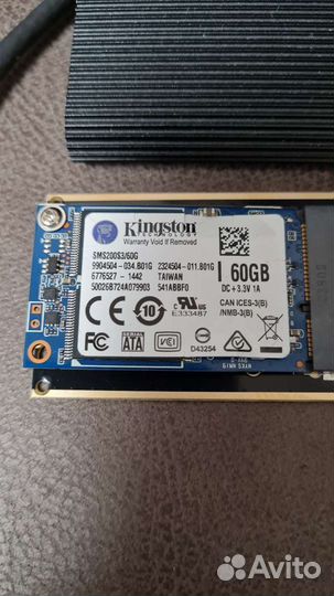Внешний жесткий диск SSD 60 Gb