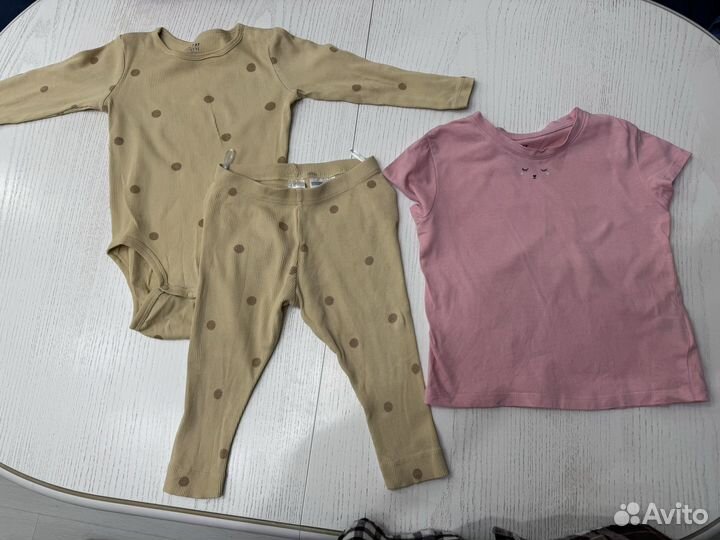 Пакет вещей на девочку размер 86