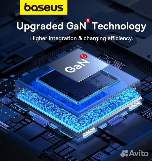 Зарядное устройство Baseus GaN 5 65W