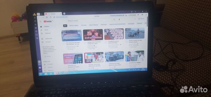 Игровой ноутбук тошиба