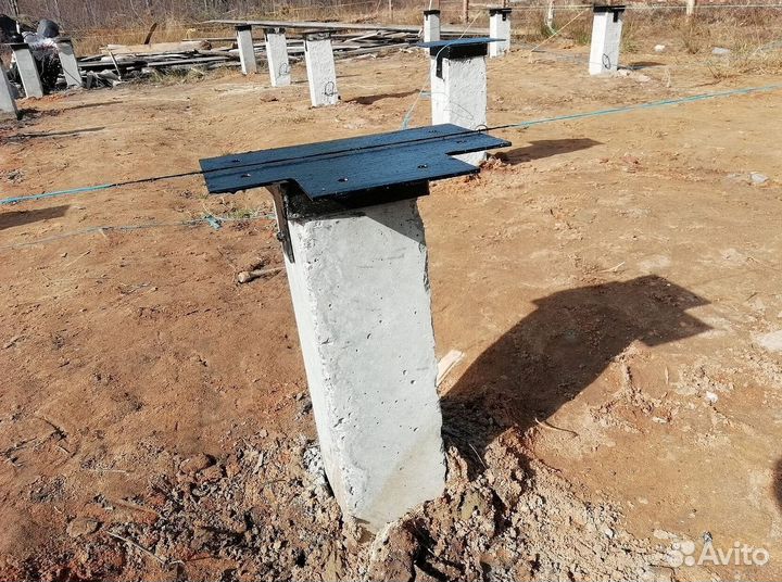 Сваи забивные железобетонные