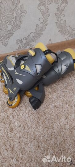 Роликовые коньки раздвижные 32-35