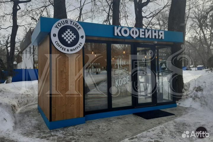 Изготовим торговый павильон, магазин, кофейню