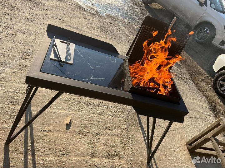 Гриль стол барбекю