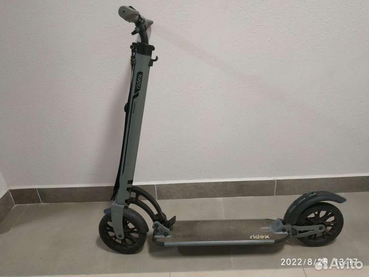 Самокат взрослый с большими колесами 120 кг