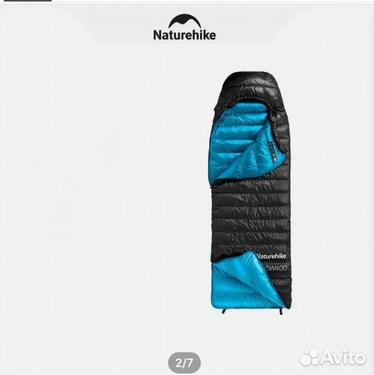Спальный мешок naturehike CW400
