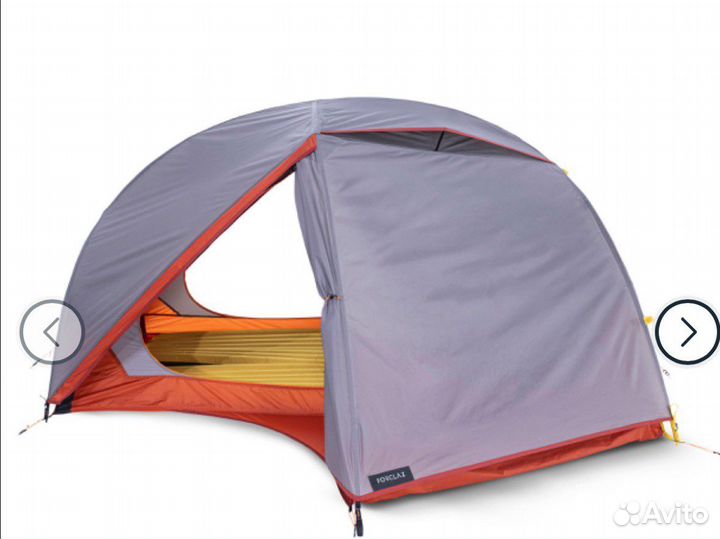 Трекинговая палатка MT900 двухместная decathlon