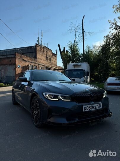 Сплиттер BMW 3 G20 без м пакета M Performance