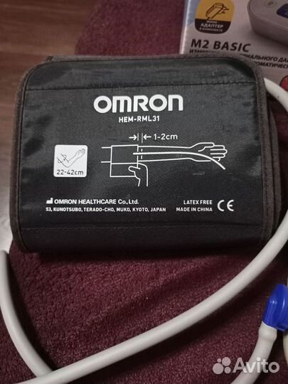 Тонометр omron m2 basic