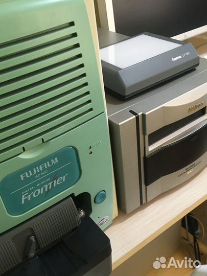 Проявка и сканирование пленок