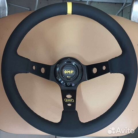 Спортивный руль под переходник с выносом