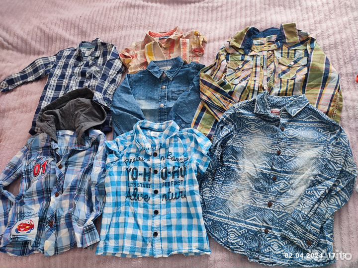 Вещи на мальчика 74-116