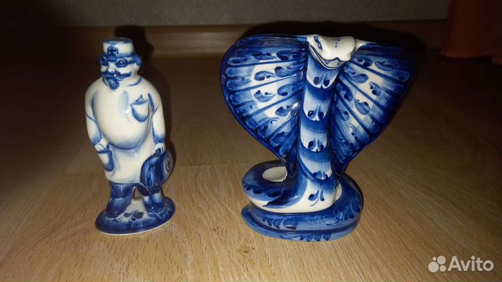 Гжель. доктор. змея