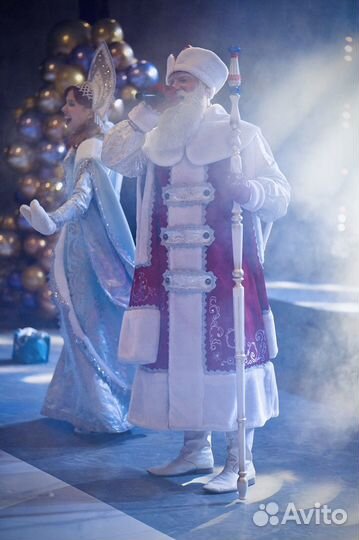 Настоящий Дед Мороз с Настоящей Бородой