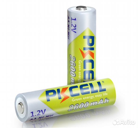 Аккумуляторы аа pkcell 2600 мАч пальчиковые
