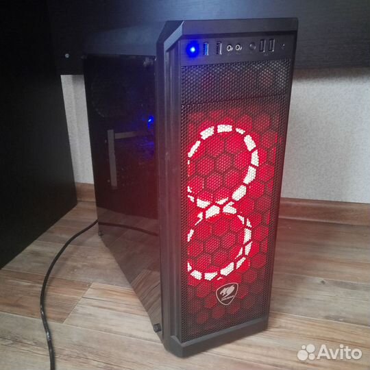 Игровой пк intel core i5/1050ti 4гб