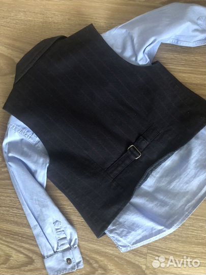 Жилет и рубашка Next, 2-3 года