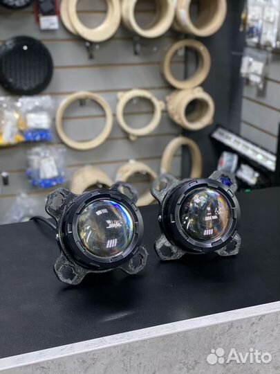 Bi LED в фары Камаз Компас 9 и 12