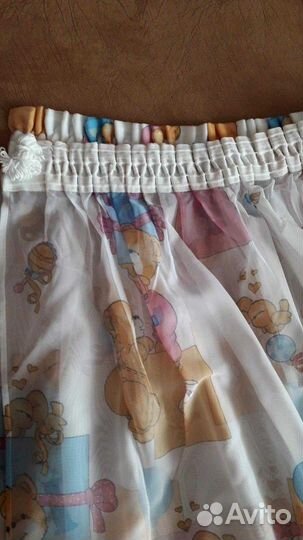 Тюль в детскую комнату