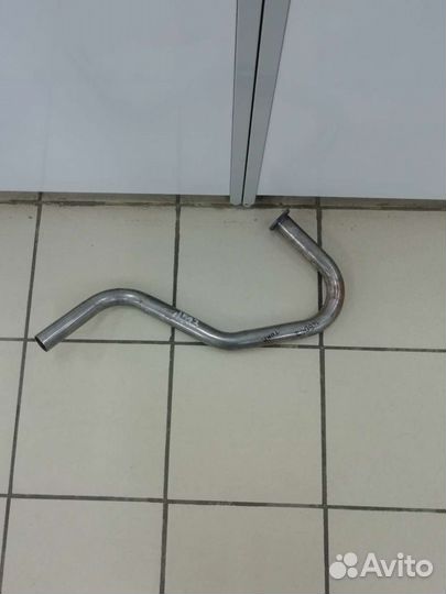 Труба выхлопная волга гусь короткий