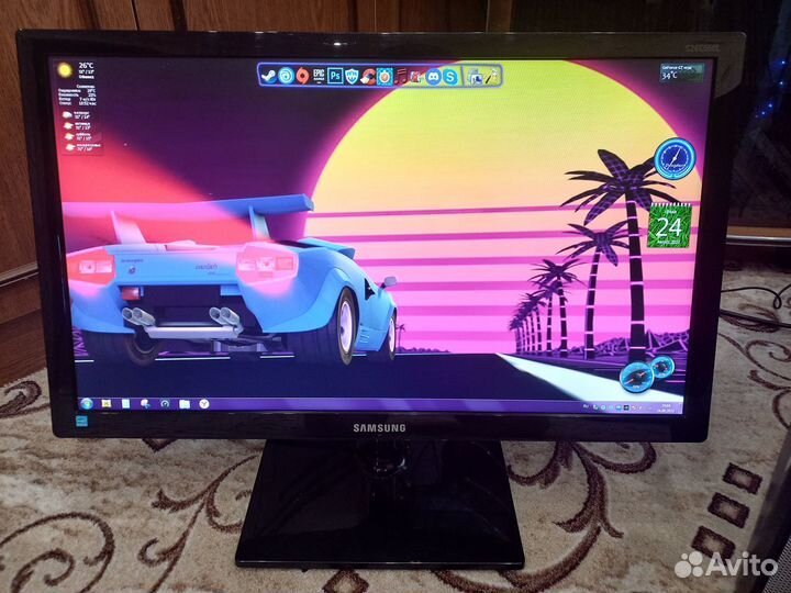 Монитор Samsung S24C550ML (23,6 дюйма / 75Гц)