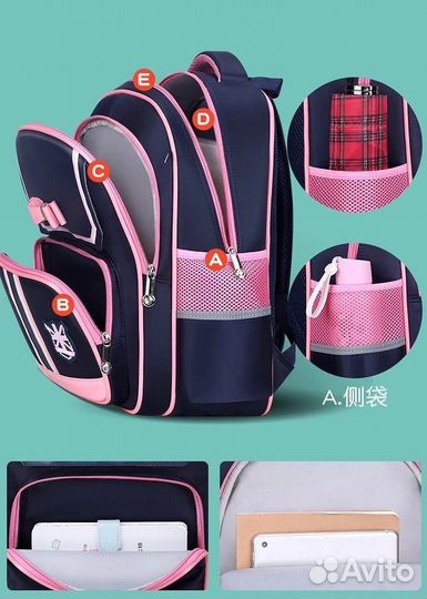 Школьный рюкзак для девочки,ранец