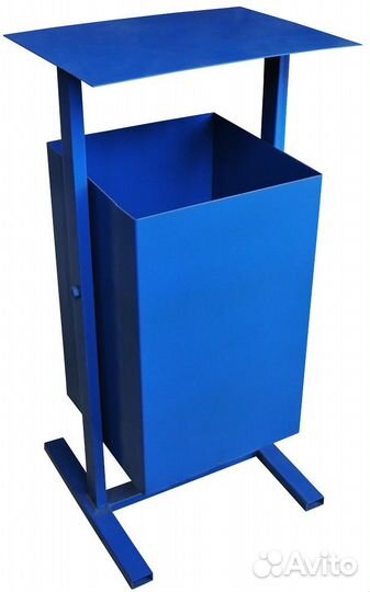 Металлическая поворотная урна