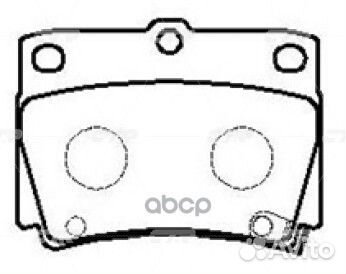 Старый номер CKM-34) Колодки тормозные GK0602 CTR