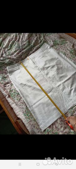 Юбка белая 52 54