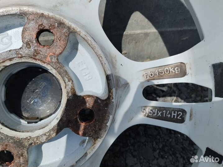 Литые диски r14 4x100