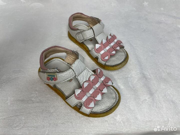 Сандали натуральная кожа для девочки