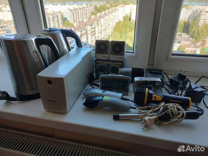 Эл. Чайники, часы, радио и др