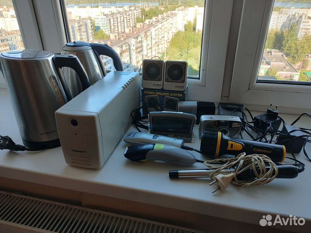 Эл. Чайники, часы, радио и др