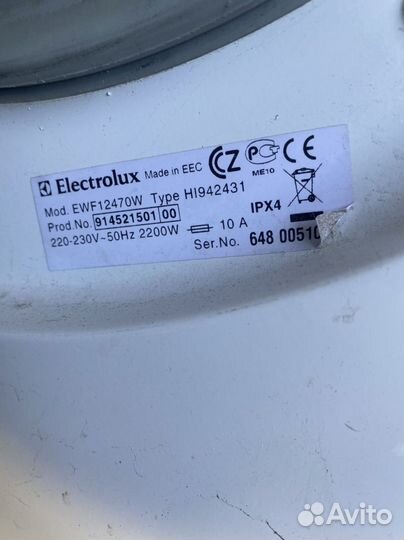 Стиральная машина Electrolux Inspire